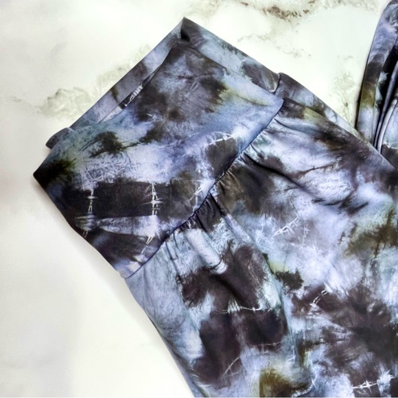 NWT Athleta Salutation Printed Jogger 2X Blue tie dye - Picture 4 of 9